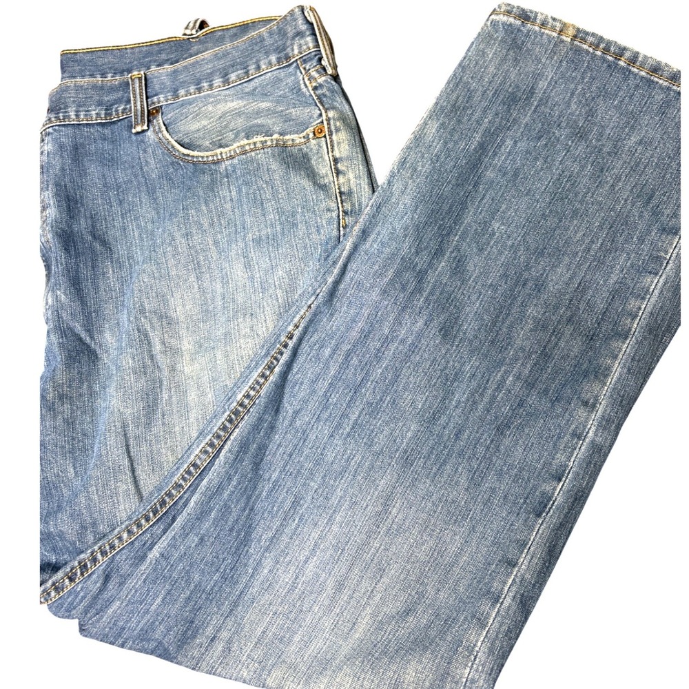 Levi Strauss Co 559 Mens Jeans W44 L32 Blue Wash Straight Leg‎ Denim